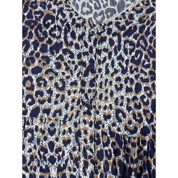 Atelier Jad Womens Size T3 Leopard Print Dress - Picture 7 of 7